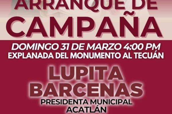 Dos candidatas a la presidencia municipal de Acatlán de Osorio, anunciaron en sus respectivas redes sociales, que iniciarán actividades en diferentes horarios y sedes, durante el día domingo 31 de marzo; en tanto que el tercero, lo hará el día lunes 1 de abril.