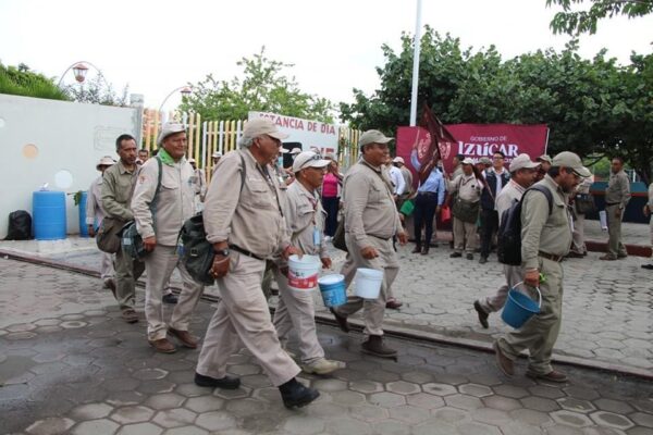 Cinco jurisdicciones de salud llegan a Izúcar de Matamoros para combatir el dengue.
