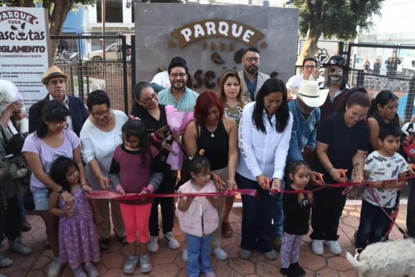 ATLIXCO, EJEMPLO DE BIENESTAR ANIMAL: ARIADNA AYALA ABRE PARQUE PARA MASCOTAS.