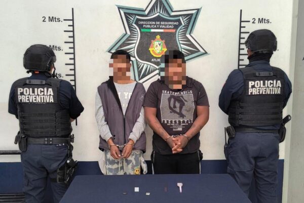 LA SECRETARÍA DE SEGURIDAD CIUDADANA DETIENE A DOS PERSONAS POR CONSUMO DE SUSTANCIAS NOCIVAS.